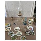 Miniature Aquamarine and glam o lite kerosene