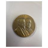 1916 bronze medallion issued by Lafayette south