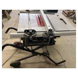 PORTER  CABLE portable table saw