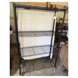 Shelf Tech shelving unit on wheels. 59 inches