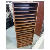 Flat file cabinet