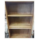 Four shelf shelving unit two shelves not intact