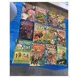 63 vintage comic books