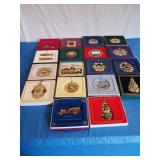 18 White House Christmas ornaments with original