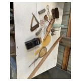 Vintage Pearl Duck straight razor and other