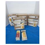Razor blades. 16 boxes with 3 packs each of 50