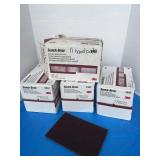 Scotch brite hand pads. 3 boxes of 20 and 1 of 11