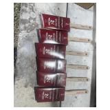 Six Sherwin-Williams black China bristle 2 1/2