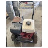 Excel 3600 psi pressure washer. Working
