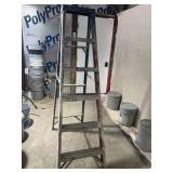 6 foot Warner fiberglass ladder