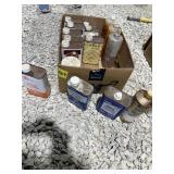 Miscellaneous thinners and spray pump oil