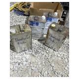 Various reducers/thinners/denatured alcohol