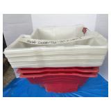 Three Handee ladder pails and 30 liners