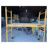 New 6 foot scaffolding