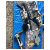 Drywall tools and supplies, including Bajo