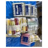 Roller covers various sizes and naps
