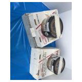 Three boxes, flex corner, tape, two rolls, heavy