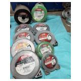 Oregon trimmer line various thicknesses