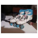 Pair of Minnie Mouse roller skates