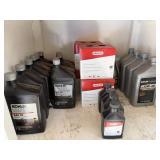 Kohler 10W-30 oil, Oregon, two cycle oil and