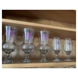 Reno Hilton and Anheuser-Busch souvenir glasses