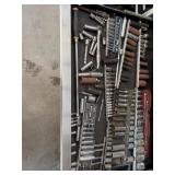 Snap on ratchet, sockets and other as shown