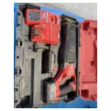 Milwaukee Sasa with battery and charger