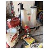 Oregon backpack sprayer and chemical as shown