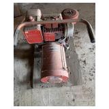 Old home light generator. Working condition,