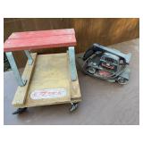 Craftsman 3 inch belt, sander, and easy seat