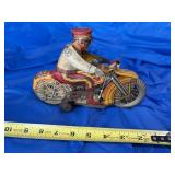 Vintage MARX BROS lithograph tin wind up police