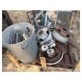 3 pallets of scrap metal