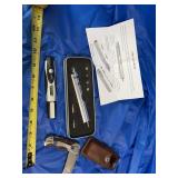 Laser level tool set, craftsman wood grain handle