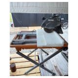 Rigid wet, saw