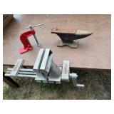 Zyliss clamp/vice, anvil & table clamp