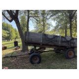 12 foot Dump wagon. Seller states hydraulics work