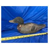 Antique/Vintage hand carved wooden duck decoy