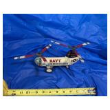 Daiya Japanese lithograph tin helicopter toy