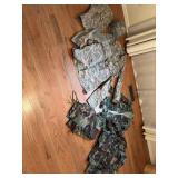 Army combat uniform size large and vintage BDUs