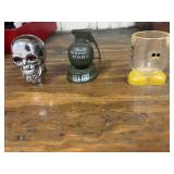 Skull shifter knob, grenade lighter works and