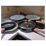Crofton and David black cookware other items as