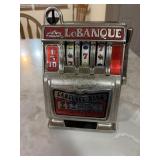 Vintage Carousel  slot machine coin bank and
