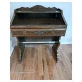 Vintage writing desk and Windsor Style chair