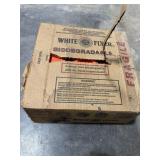 New box of white flyer targets. 90 count.