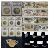 YEAR END COIN & JEWELRY EXTRAVAGANZA AUCTION!