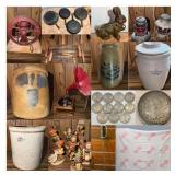 ONLINE ONLY- CAST IRON, ANTIQUES, COINS, PRIMITIVES & MUCH MORE