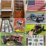 HARLEY DAVIDSON, ANTIQUES, PRIMITIVES, FARM EQUIPMENT, BASEBALL CARDS, NATIVE AMERICAN ARTIFACTS, CO