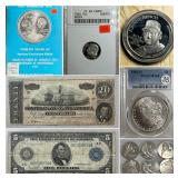MORGAN DOLLARS, WORLD SILVER, WALKING LIBERTIES & MORE