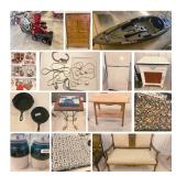 FURNITURE, ANTIQUES, TOOLS & HOUSEHOLD AUCTION