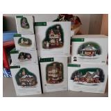 5 Christmas village Department 56 and 3